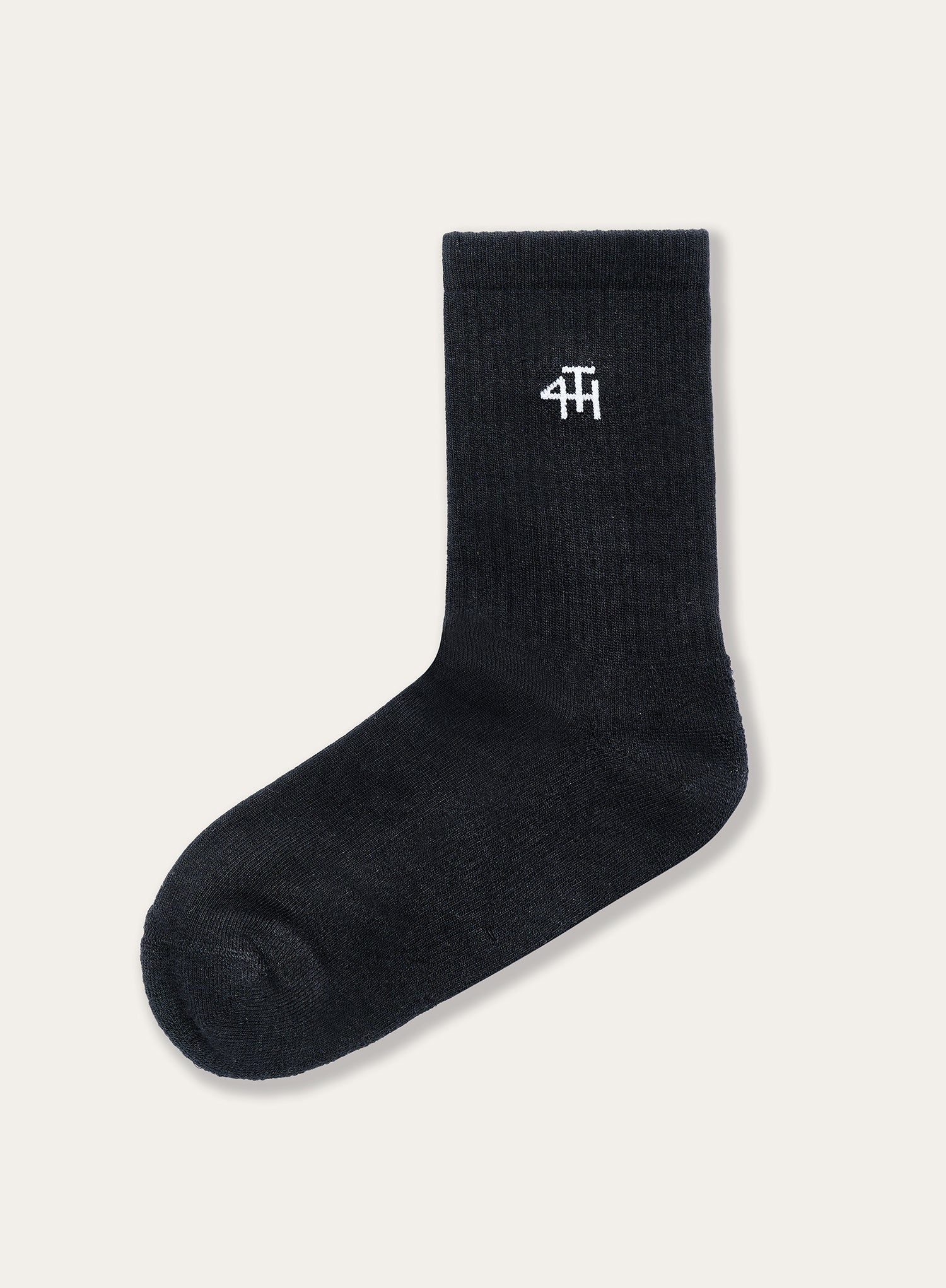 White, Black & Grey 3 Pack 4th Branded Socks